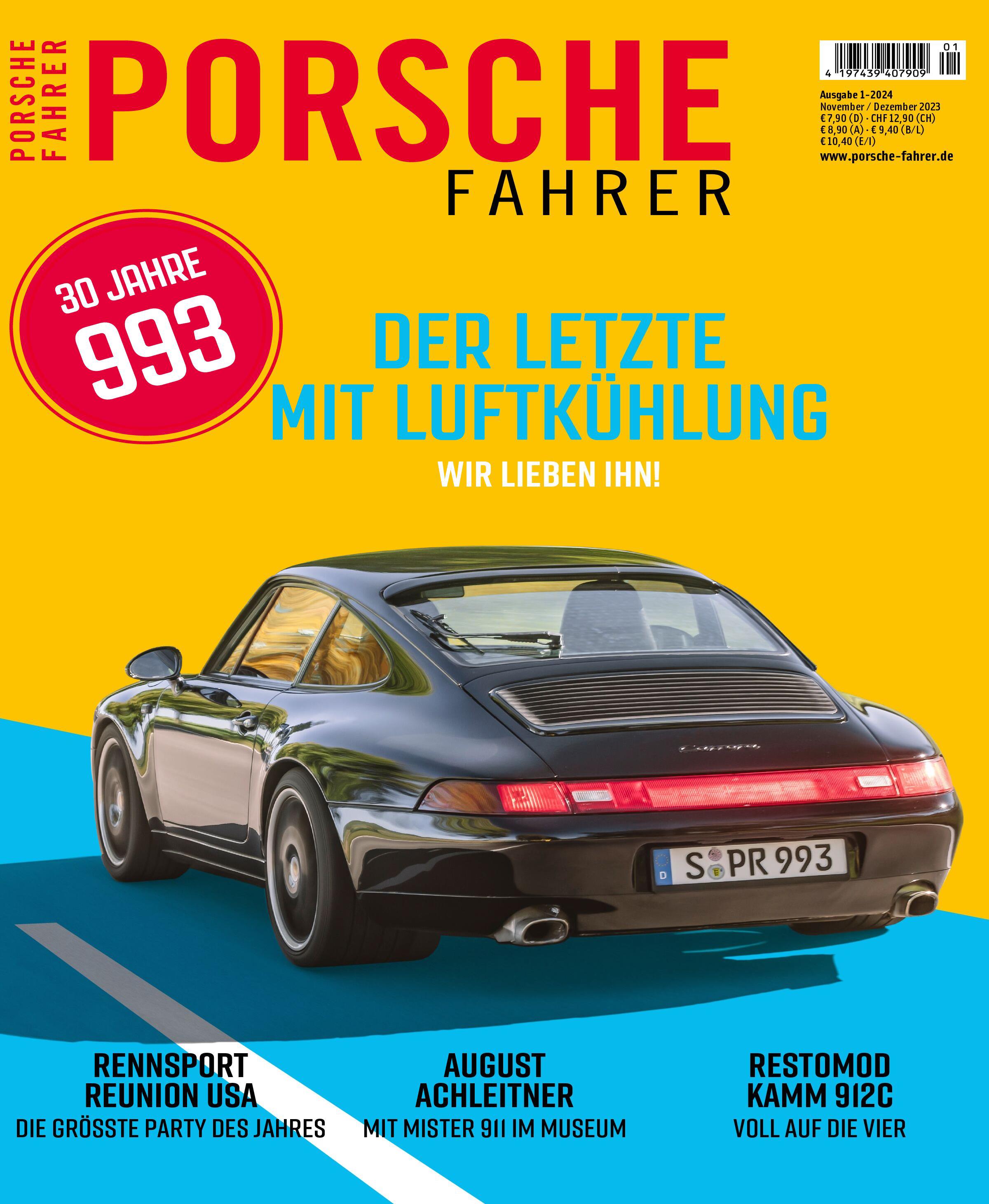 Журнал Porsche Fahrer №1 2023